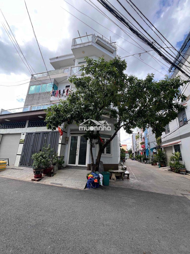 Cho thuê nhà căn góc thoáng mát dt 180m2 1trệt 2lầu 3pn 3wc xe tải đậu