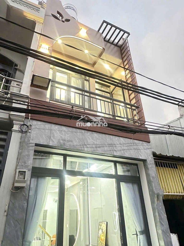 Nhà hxt thông 3pn ( có pn tầng trệt) nguyễn duy cung phan phường 12 gv - 3