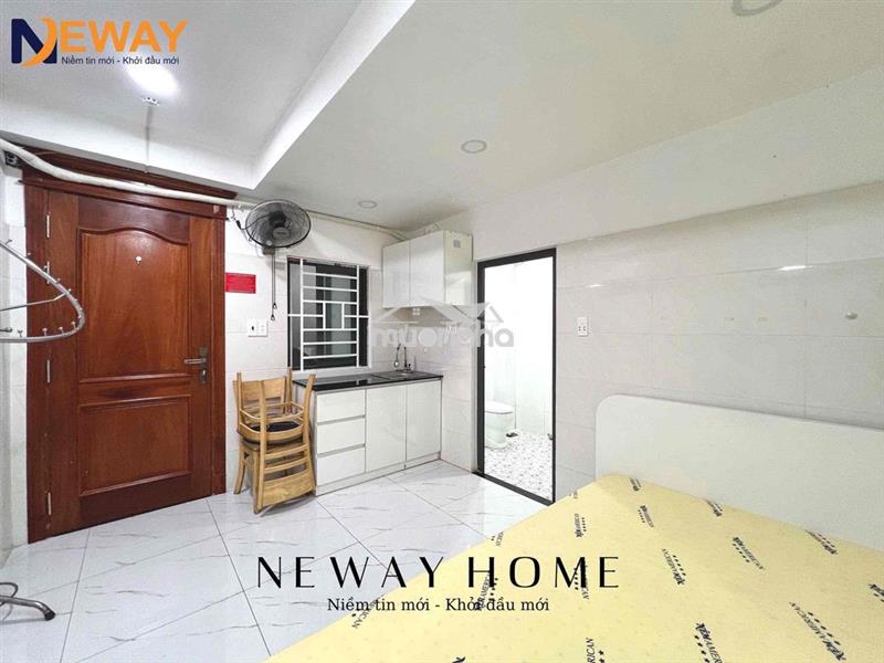 Căn hộ studio full nội thất - thang máy - gần aoen tp - chợ tân hương