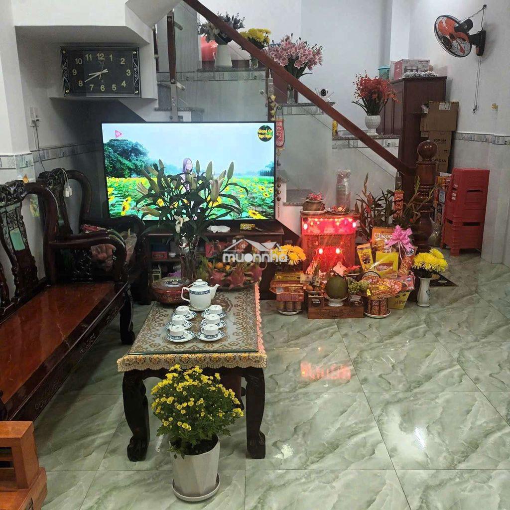 Bán nhà 3/ vĩnh lộc ấp 4 ngay ngã 5 vĩnh lộc 1  lầu 4x10m 1 tỷ 460tr - 3