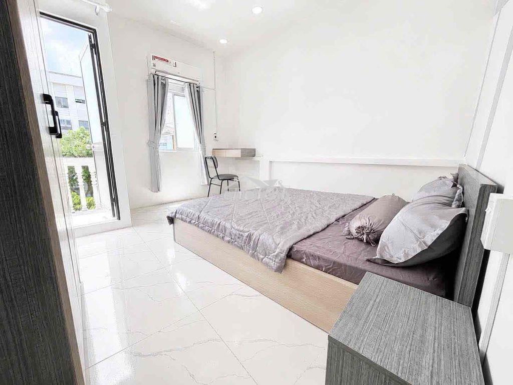 Căn hộ full nt 50m2 | 1pn 1pk ban công | ngay vòng xoay dân chủ 3/2 - 4