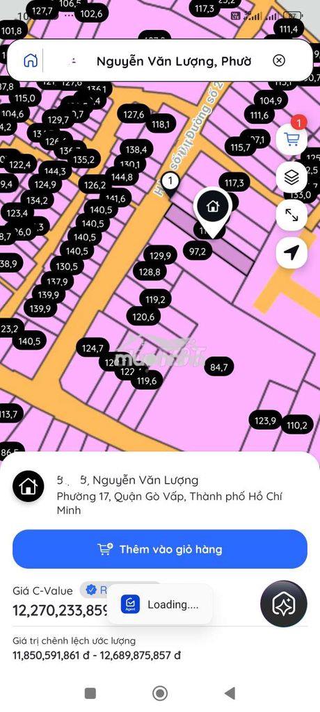 Ngay lotte mart, city land-100tr/mv-hẻm 7m thông-4x26-tiện xây 6tấm - 4
