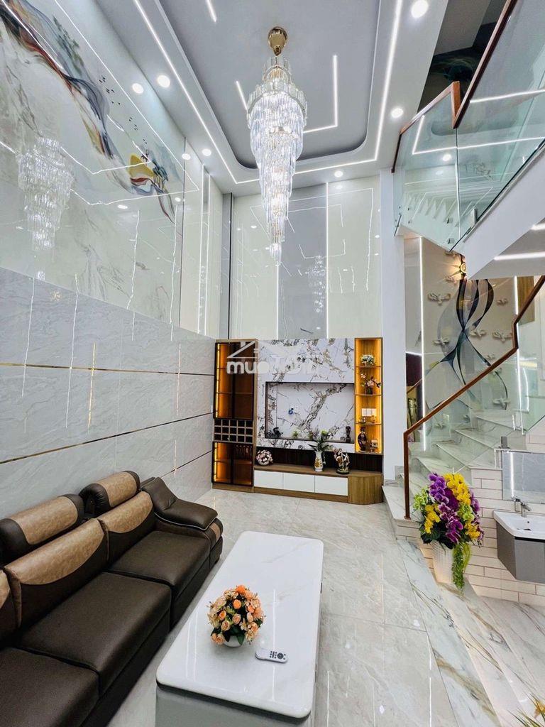 Đường 8m bán nhà đẹp 4 tầng chợ tân hương,tân phú 4*19,hoàn công đủ