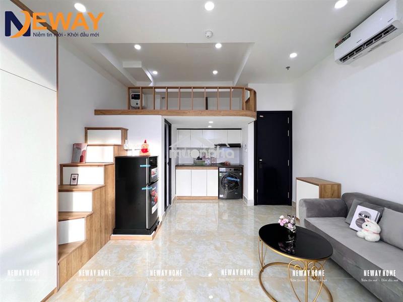 Cho thuê phòng gác ban công sẵn nội thất - lê văn quới - bình tân