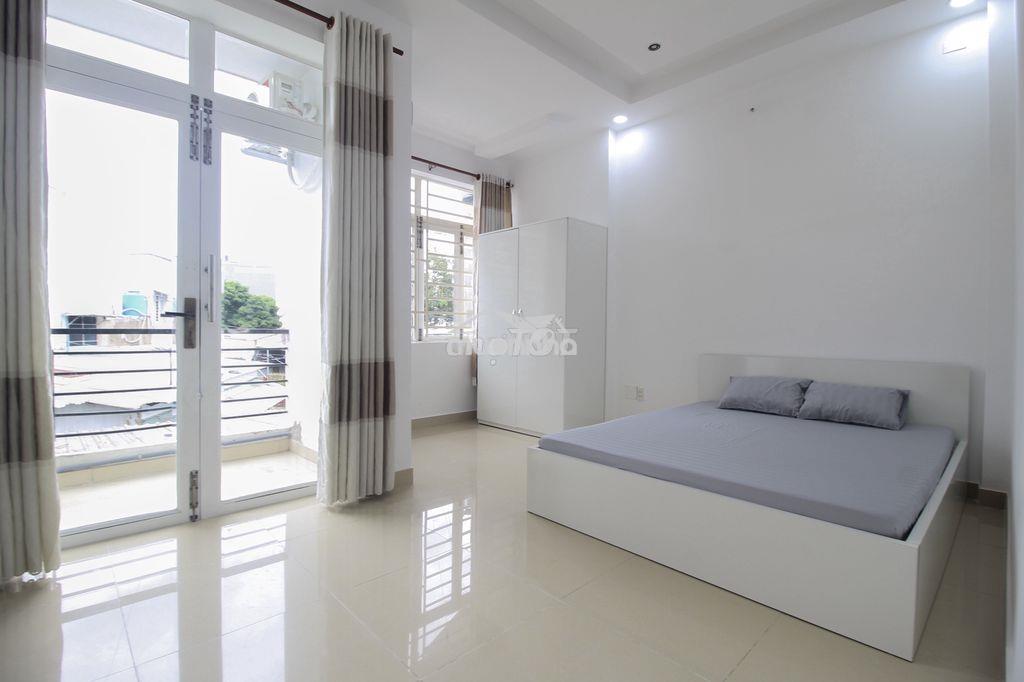 🏡Ngay cv làng hoa - ban công - 1pn riêng - full nội thất - máy giặt - 4
