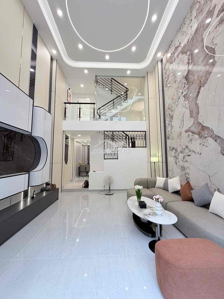 5tầng,âu dương lân,5phòng ngủ ,dts:194m sát hẻm xe hơi ,sổ hồng riêng - 2