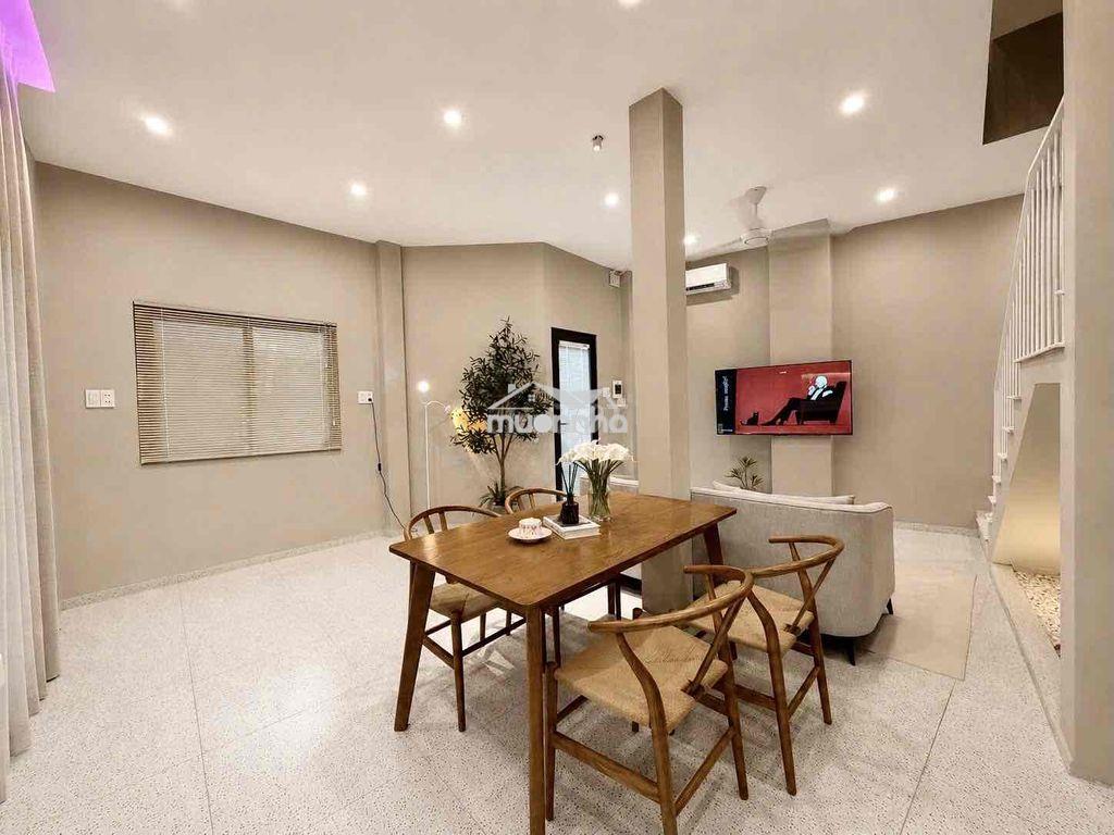 Nhà lô góc, mới đẹp lung linh, ko lg qh - võ văn tần - 6x7(36m2), 4tần - 3