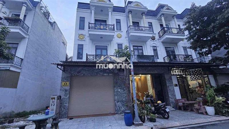 Cho thuê nhà 1 trệt 2 lầu phú hoà 4pn-4wc đầy đủ nội thất