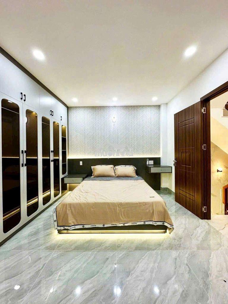 Nhà 5 tầng btct sang trọng, 58m², hẻm nhựa xe hơi thông, chỉ 6.6 tỷ tl - 4