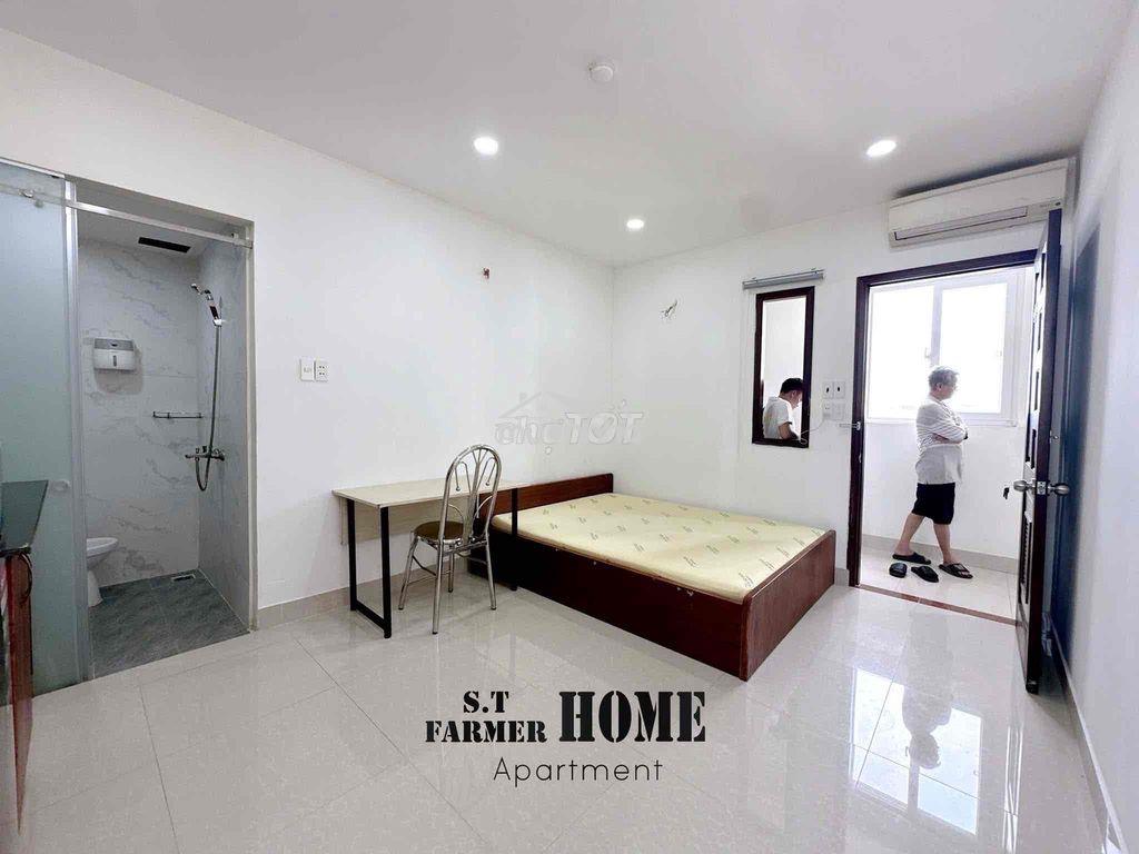 Phòng full nt | cửa sổ 30m2 | máy giặt riêng | thành thái q10 gần ueh - 3