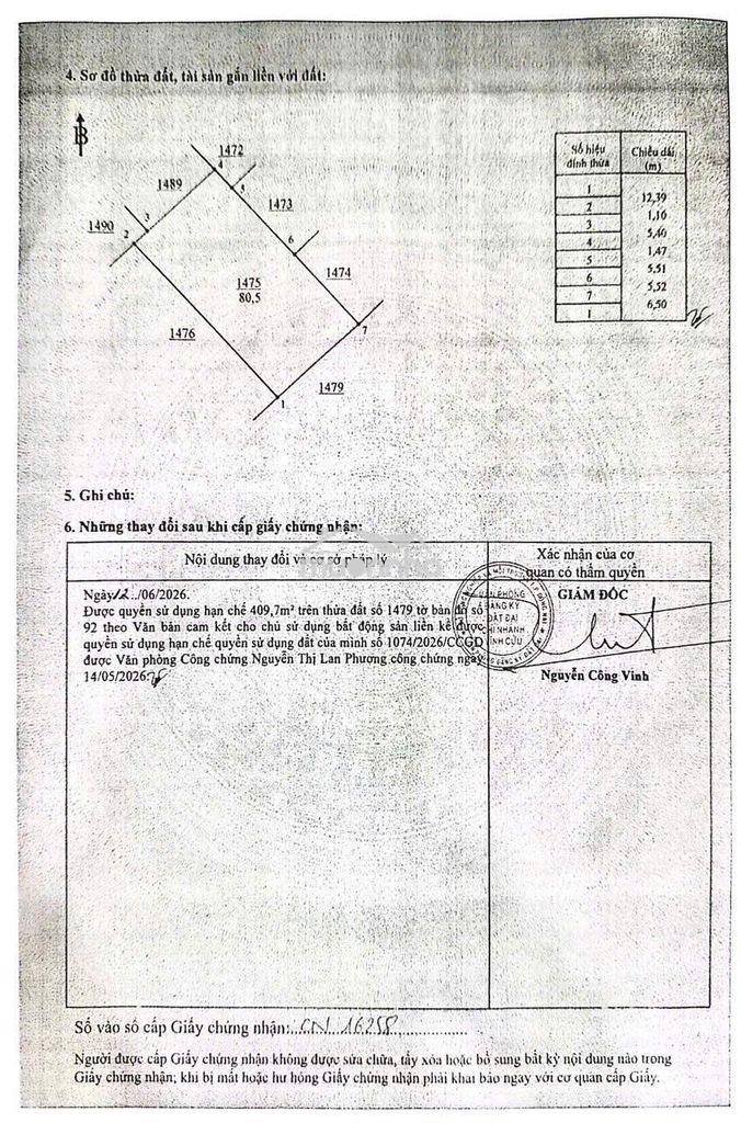 Bán đất thổ cư biên hòa chính chủ 80m2 - 1,2 tỷ - 4