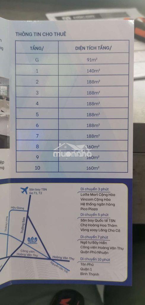 Cho thuê văn phòng mộc gia cộng hòa
mộc gia cộng hòa - 2