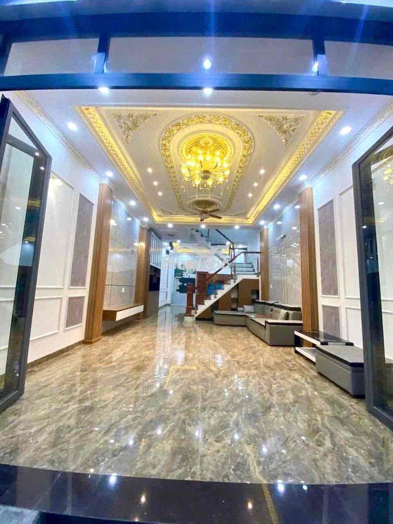 Nhà 1 trệt 2 lầu an phú,thuận an,80m2 có nội thất cơ bản,đường 7m