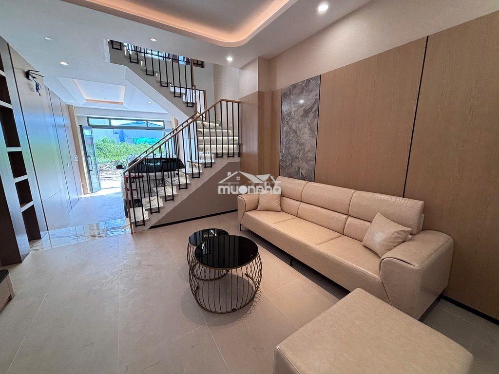 Nhà phố mới xây dựng (4x13)m 1 trệt 3 lầu có sân để ô tô đường apđ33 - 4