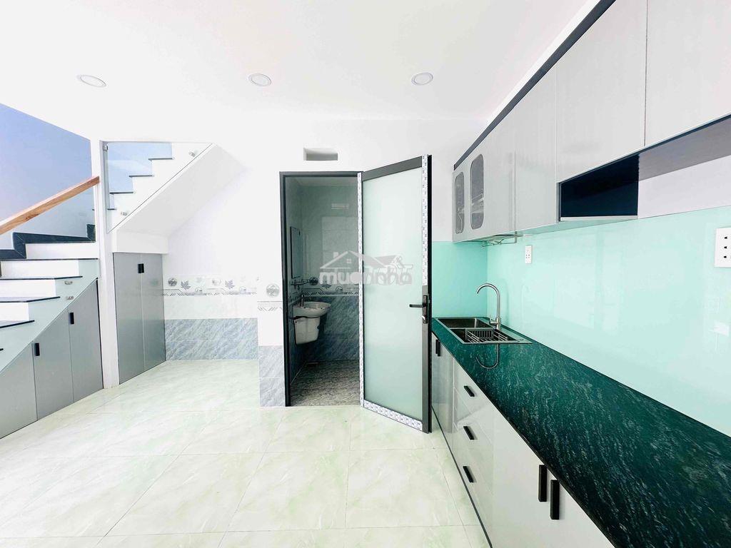 Nhà xây mới hoàn công sổ hồng tao tay 5.căn gần chợ apđ q.12 - 4