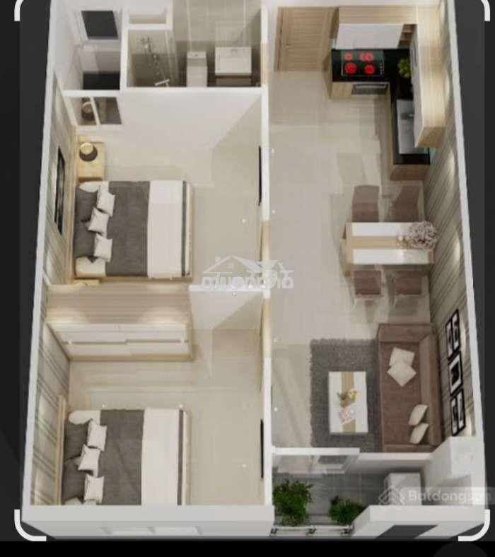 Cho thuê toky tower. 2pn 1wc. nhà trống.  cơ bản . full nội thất có cả