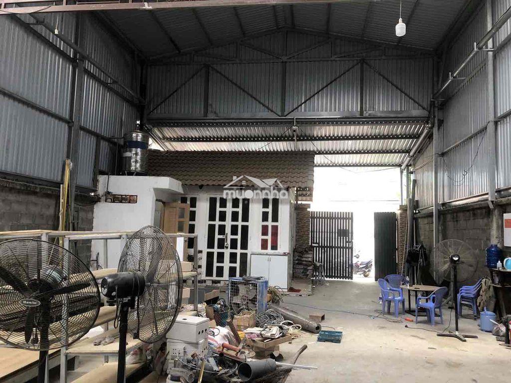Cho thuê kho-xưởng (như hinh) dt:500m2- điện 3fa văn phòng- nhà ở  đc: - 3