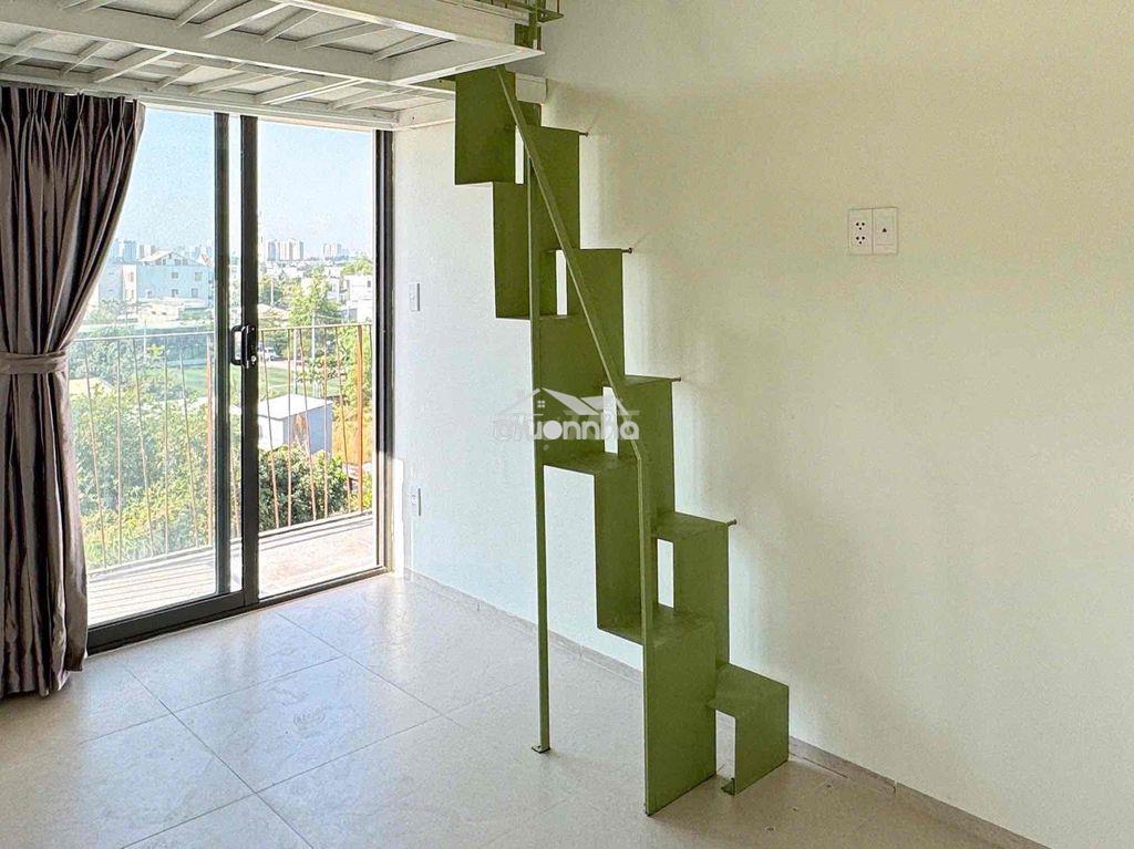 Cho thuê căn hộ duplex full sáng có ban công lớn chu văn an bình thạnh - 2