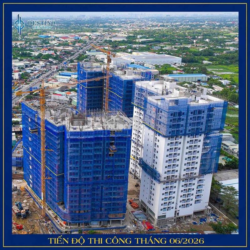 Căn 2pn - dt 62m2. dự án destino centro. sổ hồng riêng