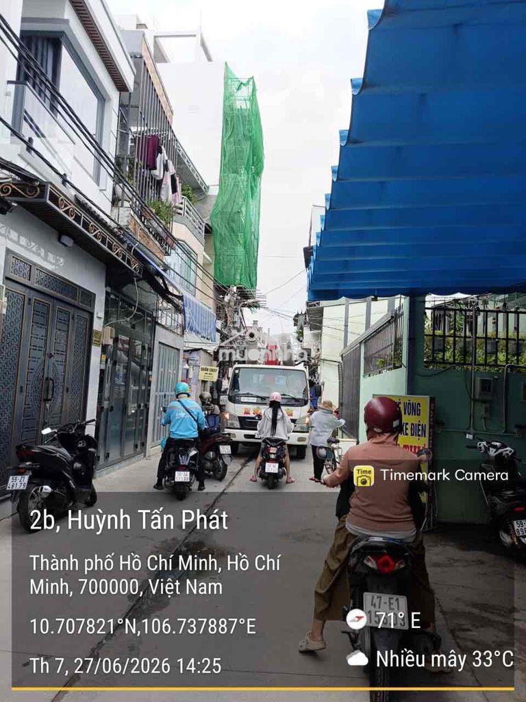 Chính chủ cho thuê nhà nguyên căn hẻm xe hơi - thông 1627 htp,p.phú th - 2