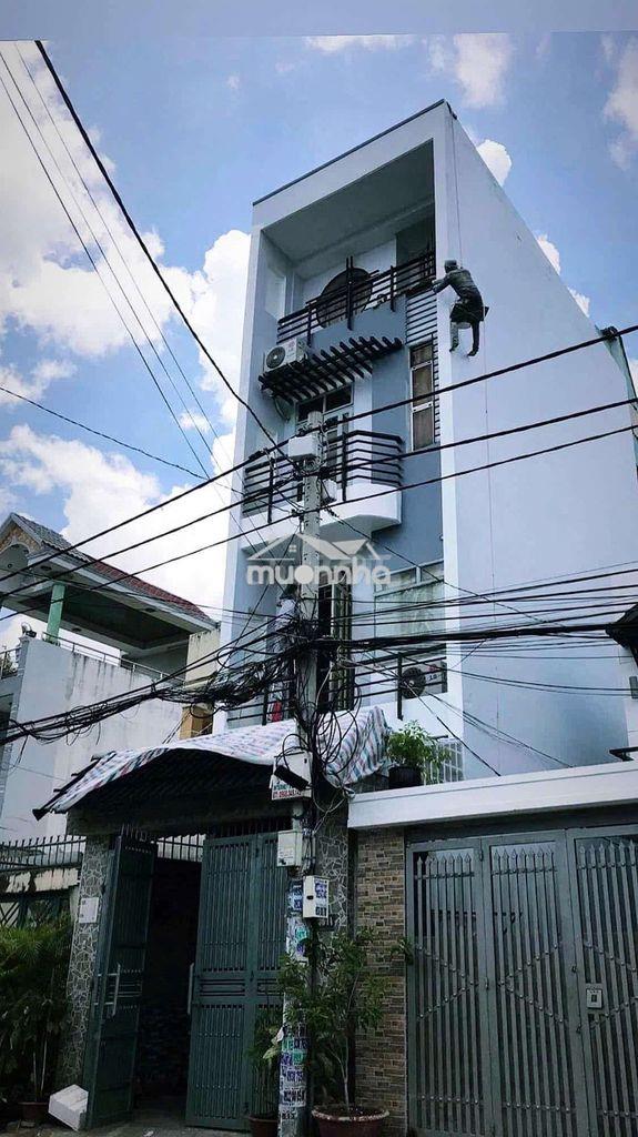 Nhà 4x16m 1 trệt 3 lầu 4pn đuoefng xe tải giá tốt