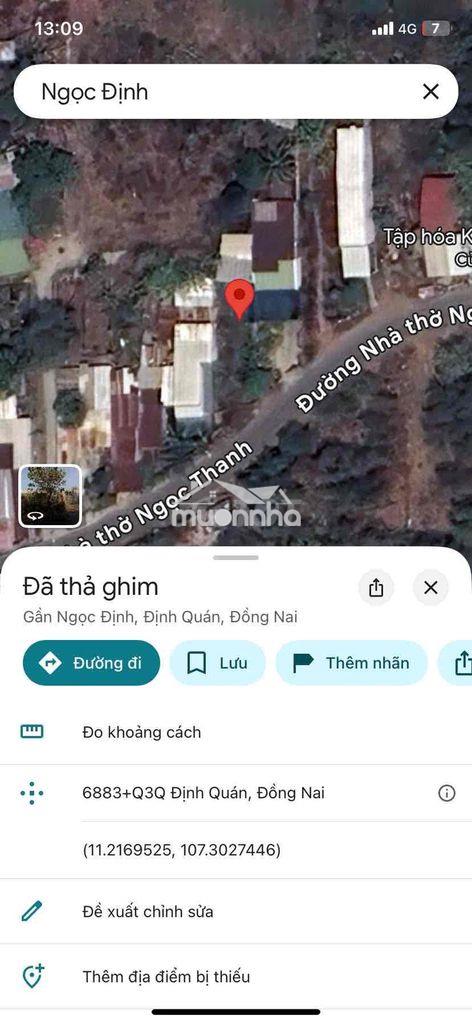 Đất mặt tiền nhà thờ ngọc thanh
