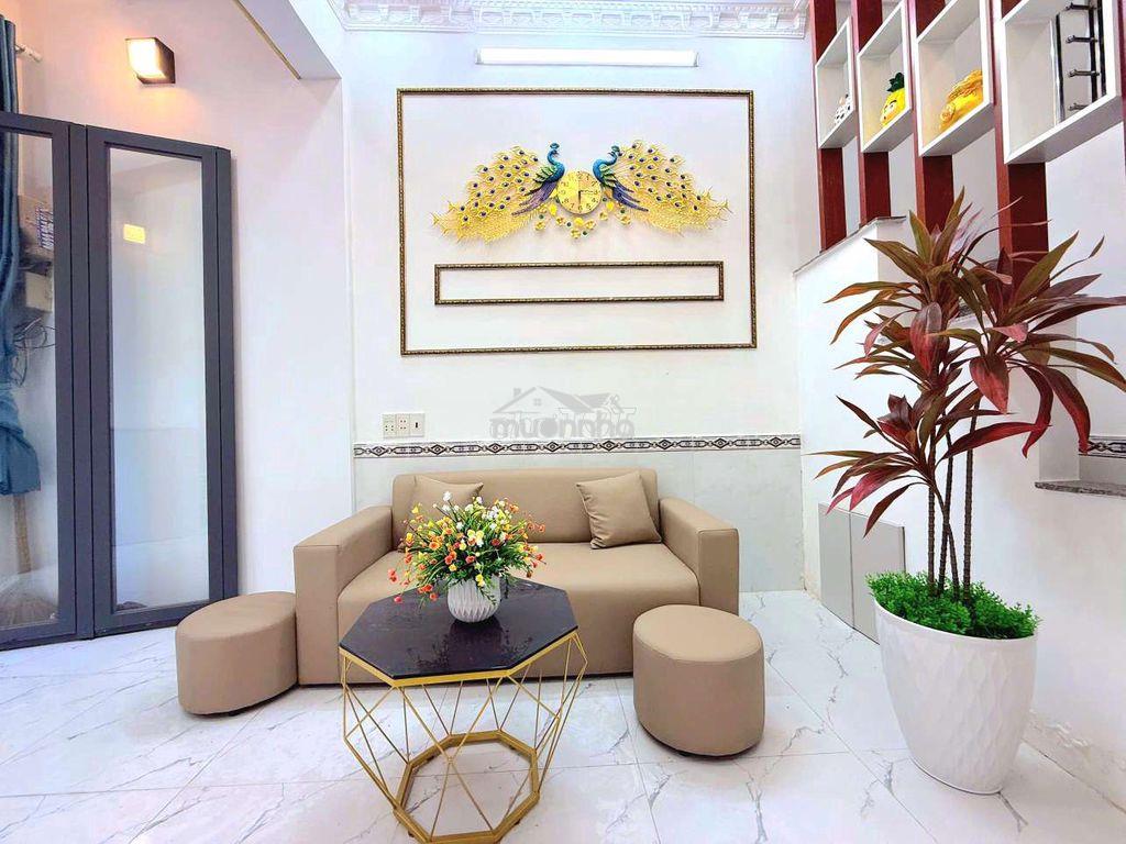 Nhà sổ hồng hẻm xe hơi 3,2x8m 2 lầu kế quận 7 giá 1.88 tỷ - 3