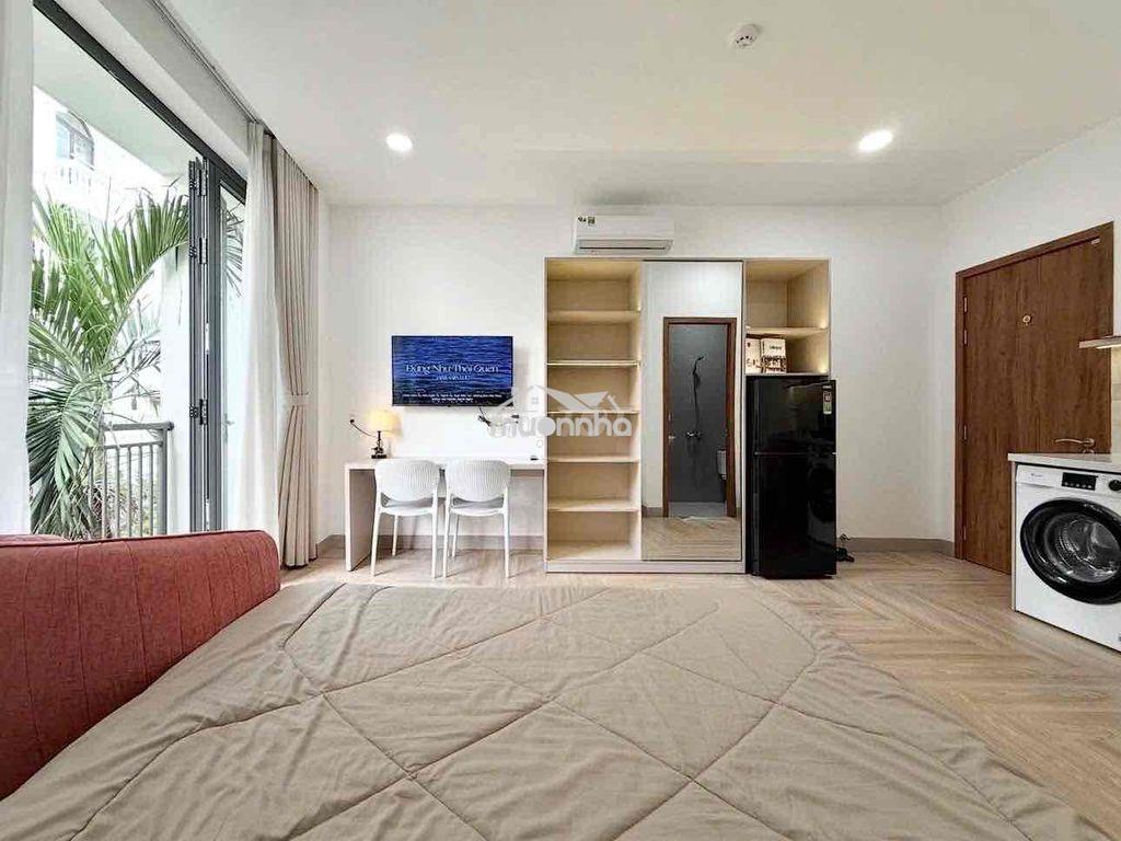 Thuê ngay căn hộ studio 35m2 phan đăng lưu ban cong gần chợ bà chiểu - 2