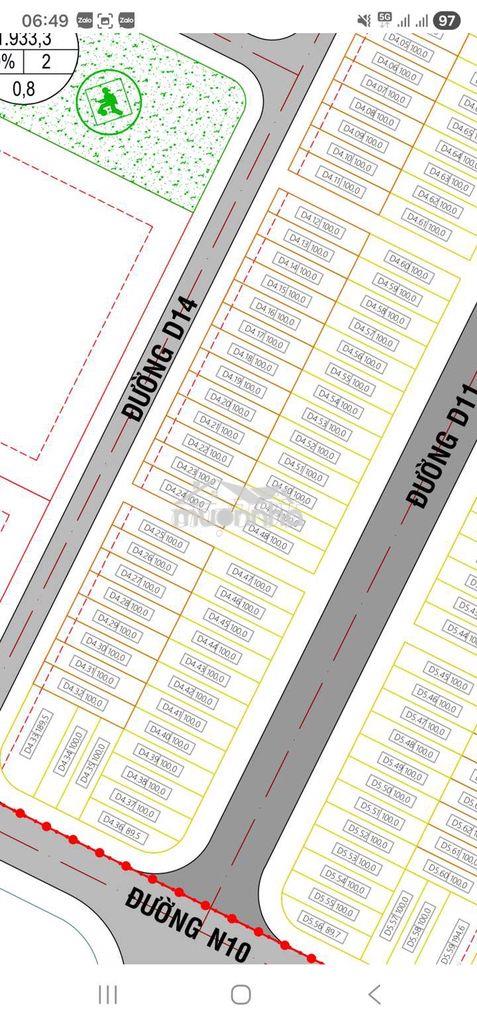Nền đất 100m2 đối diện trường học the sol city, sổ sẵn, xây dựng tự do - 2