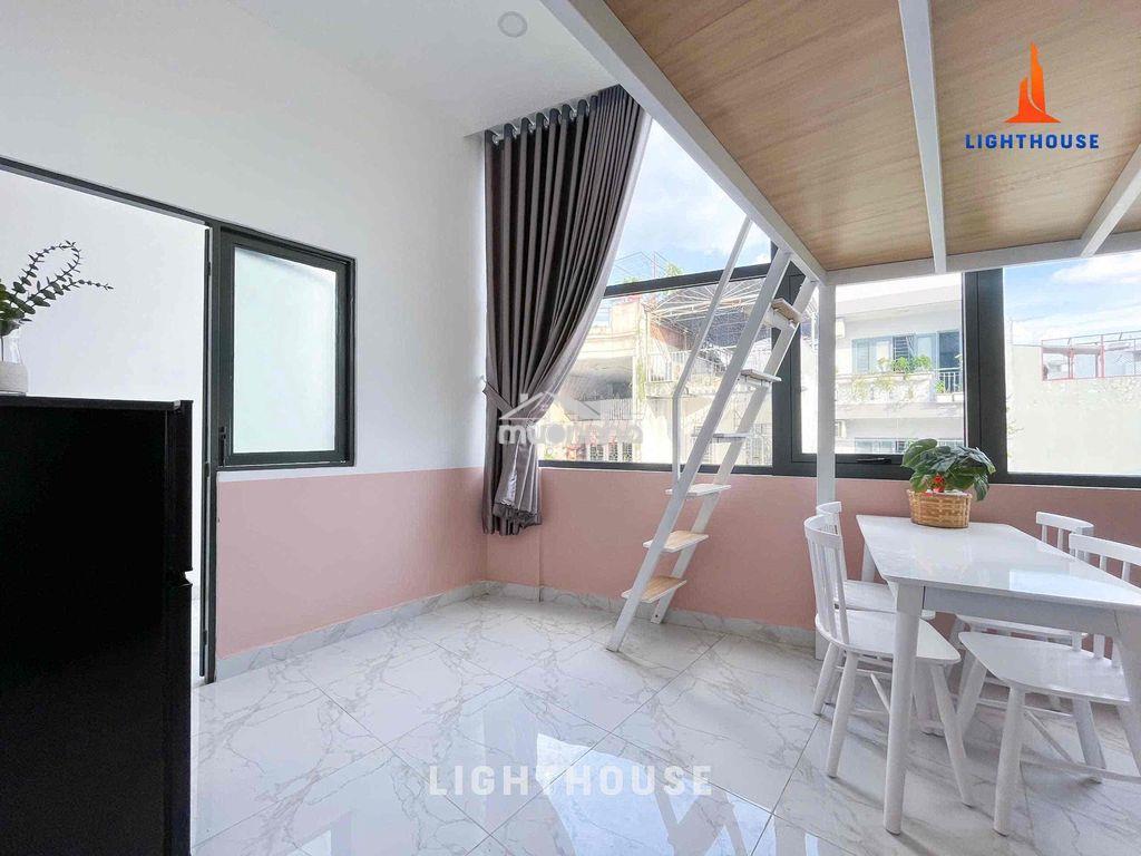 Cho thuê căn duplex ban công full nội thất ngay công viên gia định - 2