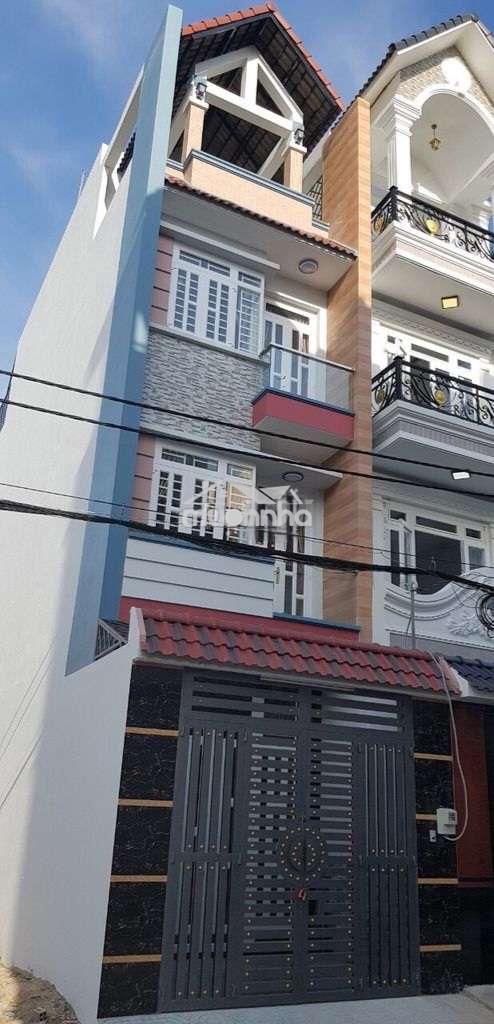 Nhà lê văn quới hẻm xe hơi 4x17m có 5pn giá 15tr