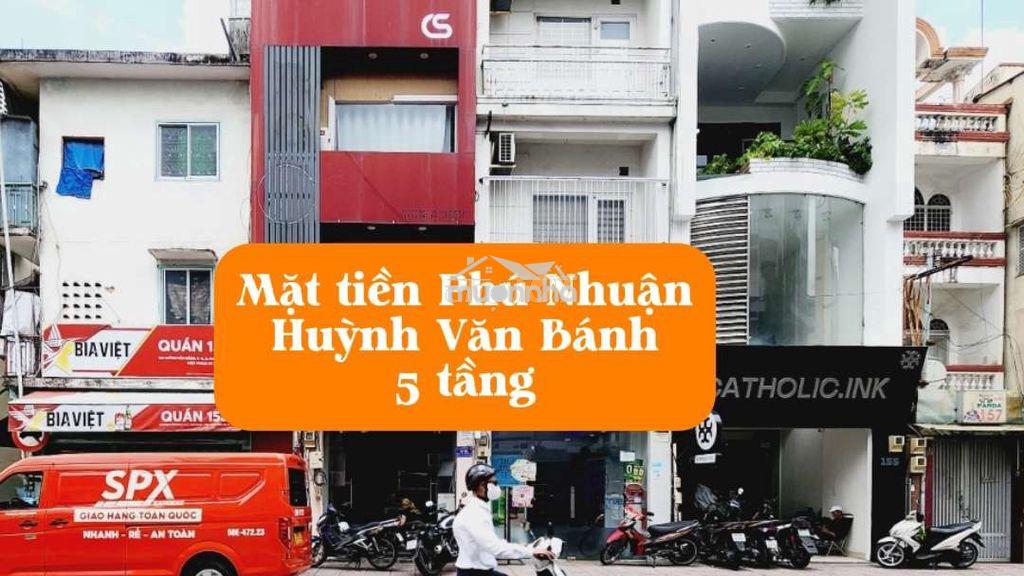 Mặt tiền huỳnh văn bánh, p11, phú nhuận | 5 tầng | 21 tr/th | 9.5 tỷ - 4