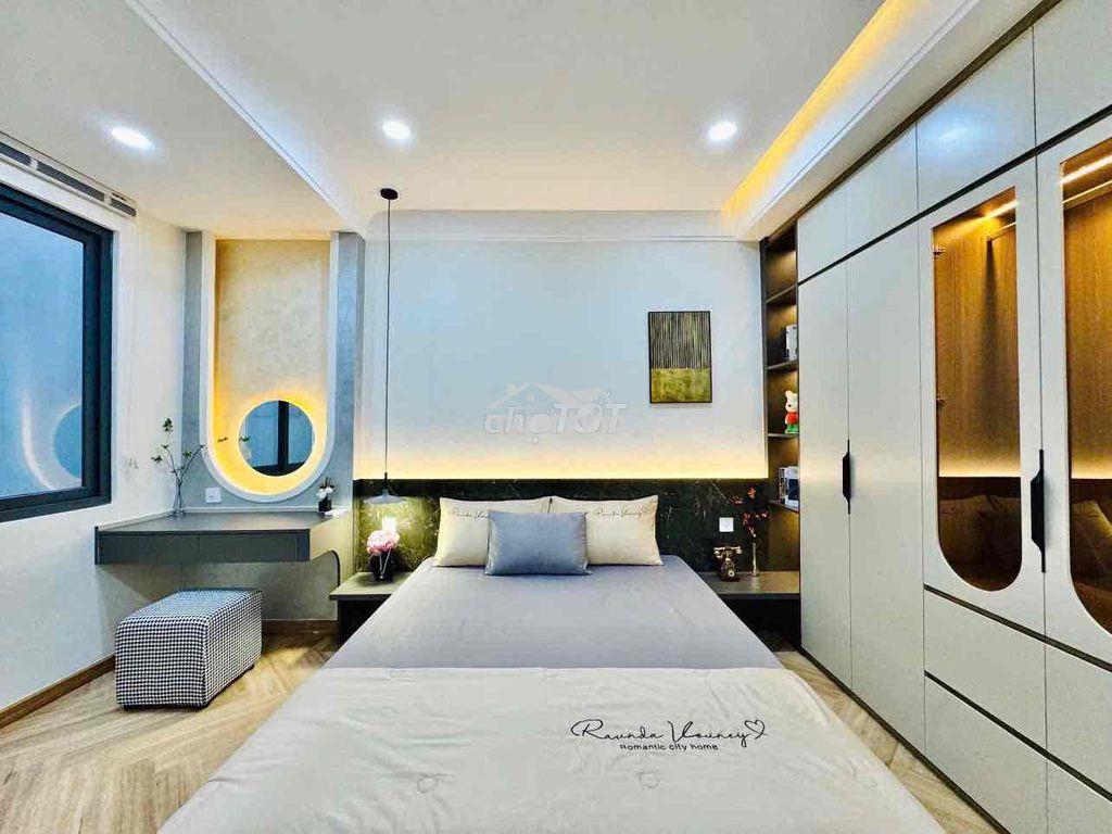 Nhà xây mới bạch đằng 3 tầng full nội thất 5ty980tl - 2