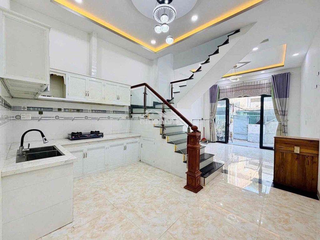 4.5❌18m, ngợp bank bán rẻ nhà 2 tầng👉4pn, lê văn thọ, p9 gò vấp, 5 tỷ. - 2