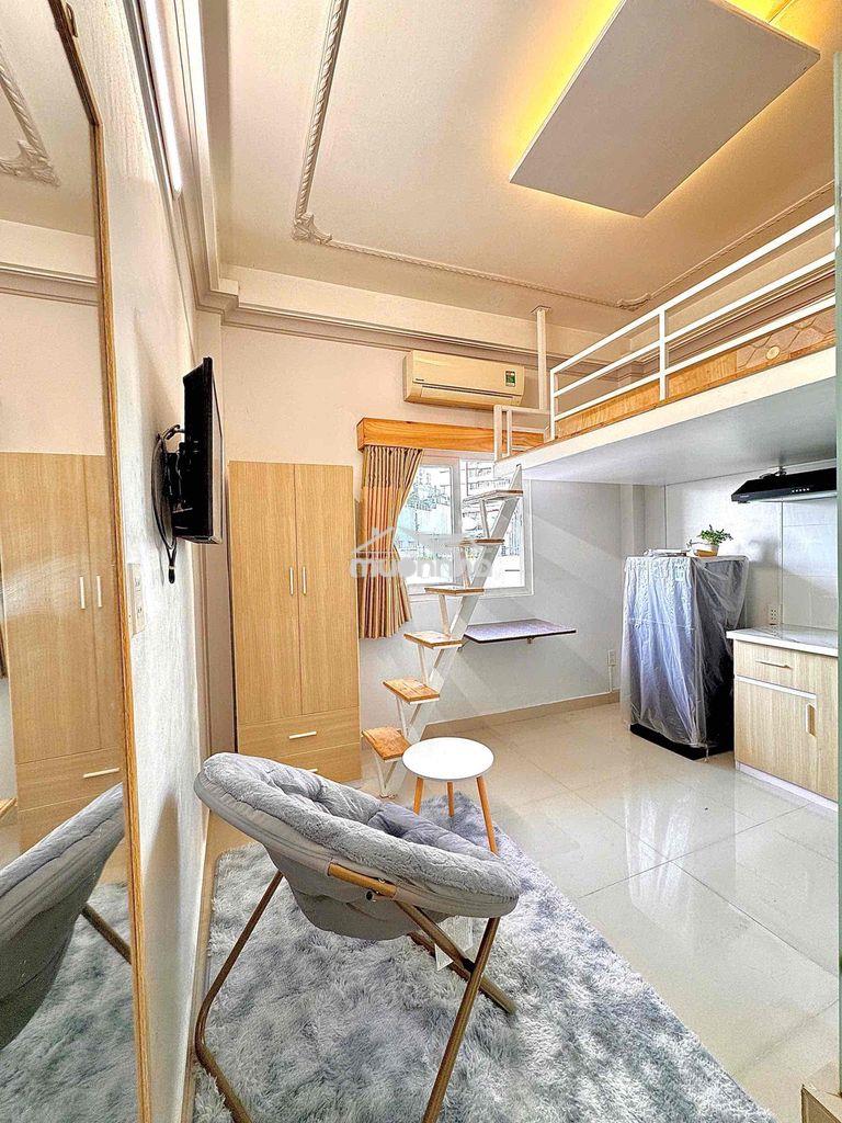 Duplex nhỏ xinh ngay 3/2 q11 sát q10 gần ueh,hoa sen,huflit thang máy