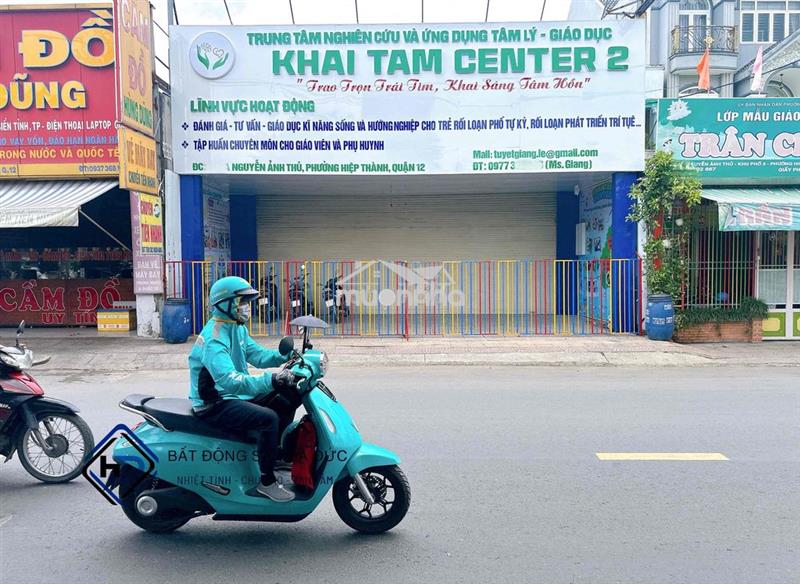 Mặt bằng 10x28 mặt tiền nguyễn ảnh thủ sầm uất