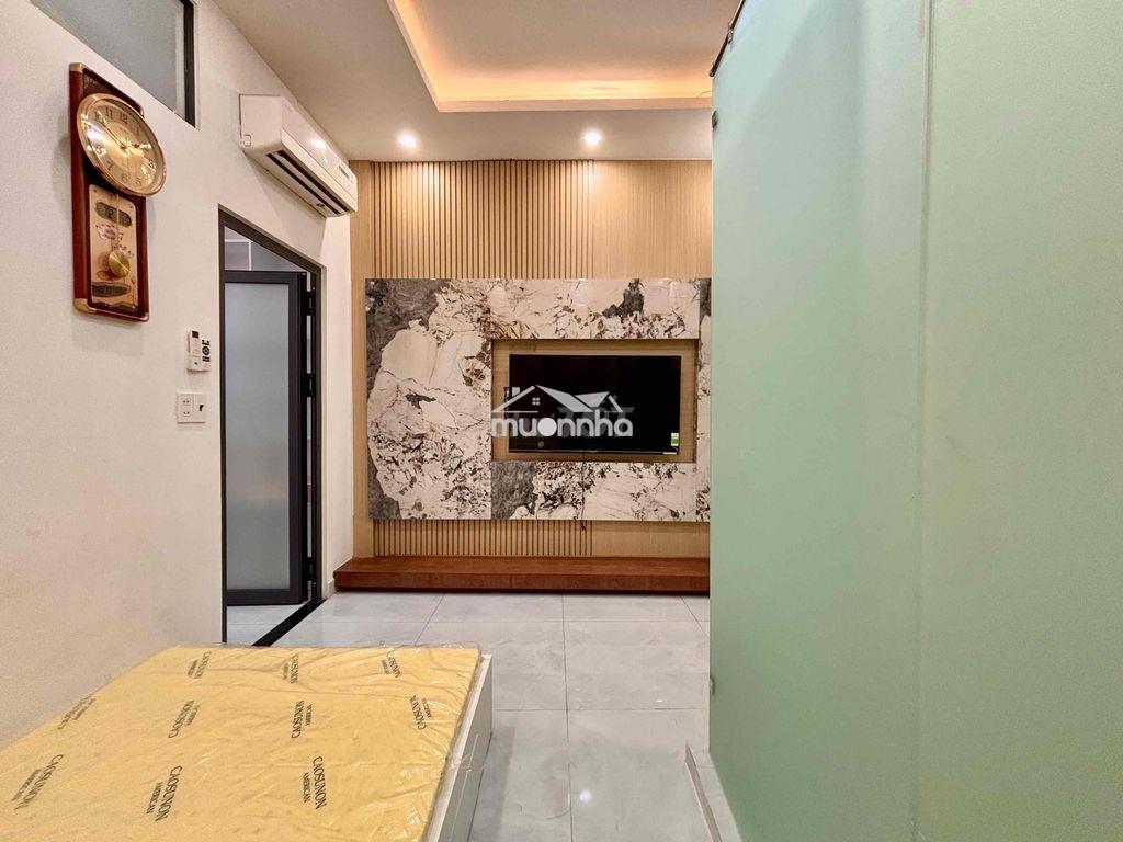 Chdv mới 1pn ban công to - nội thất xịn - ngay lê dại hành - 3/2 - 4