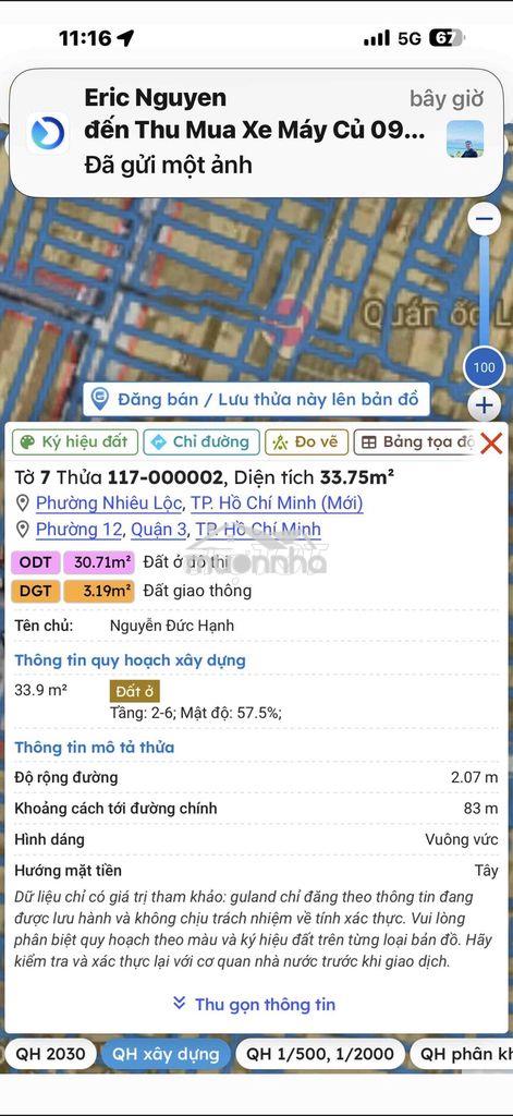 Bán nhà 4x8 34m2 hẻm đẹp 3m 1034 trường sa 4,88 thông 483 lvsy - 3