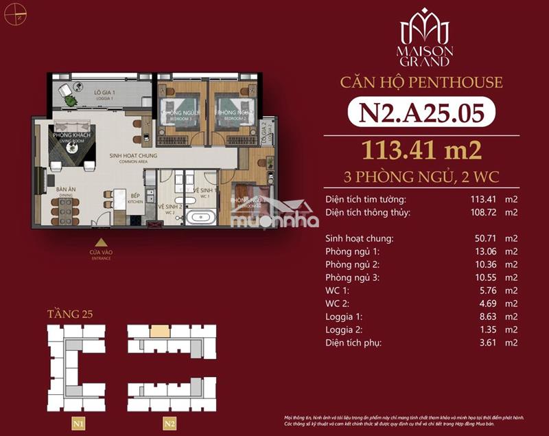 Penthouse cao cấp đầu tiên và là biểu tượng mới tại phú mỹ vũng tàu