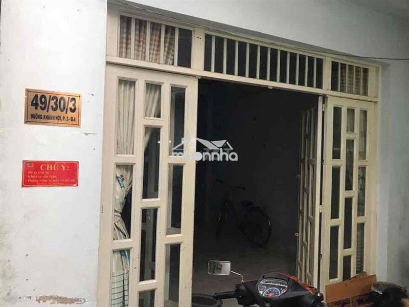 Nhà nguyên căn hẻm khánh hội quận 4