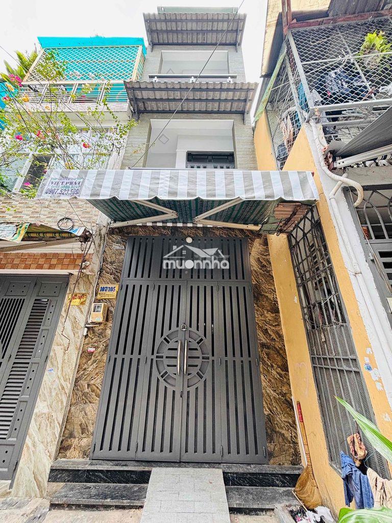 Nhà 38m2 1 trệt 2 lầu st hxh ni sư huỳnh liên - tân bình