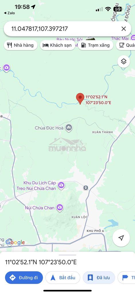 Cần bán lô đất 2 mặt tiền đường xã xuân thành xuân lộc sẵn sổ 400tr
