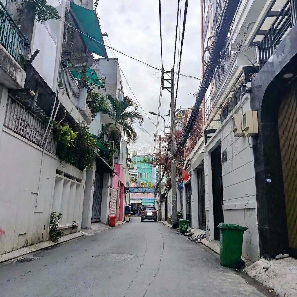 Đẹp - bán nhanh nhà 4tx47m2, xe hơi đậu cửa thông ra đg nguyễn văn đậu - 4
