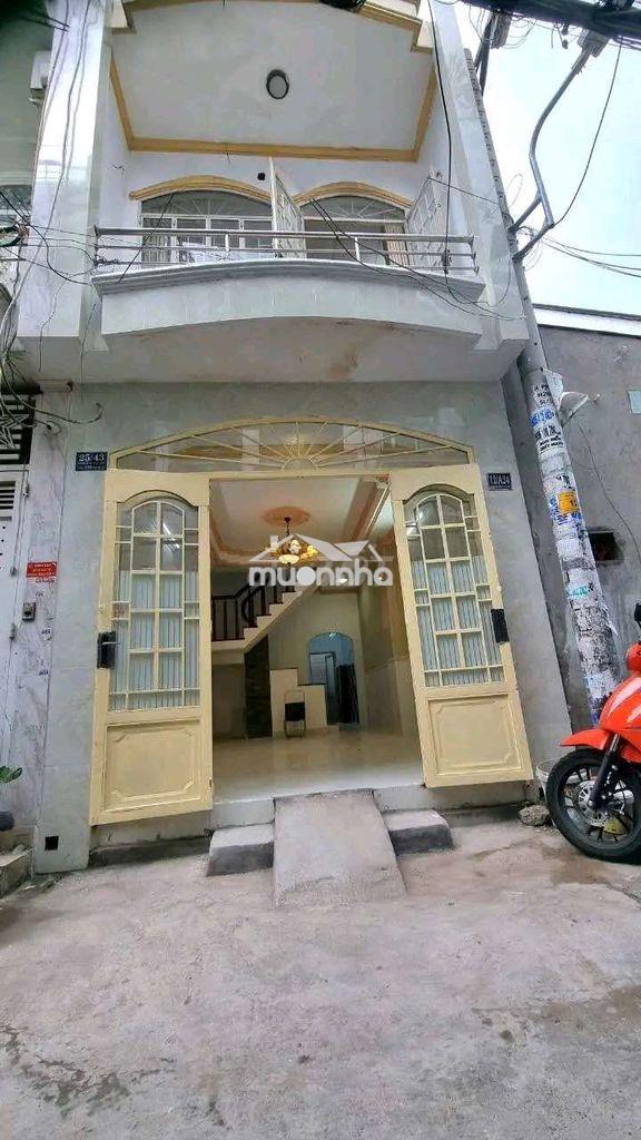 Nhà 1t1l dtsd 90m2 hẻm xh, kế emart phan huy ích