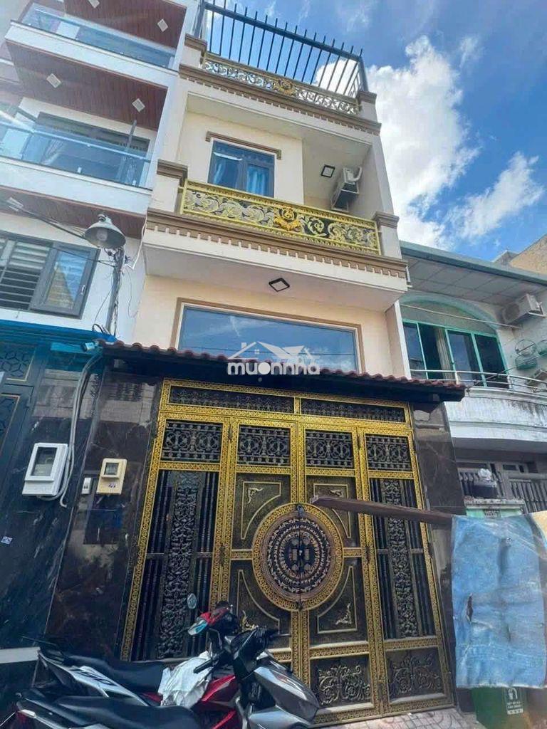 Nhà lê văn quới [4x14, 3 lầu, 4pn, 3toilet] full nội thất