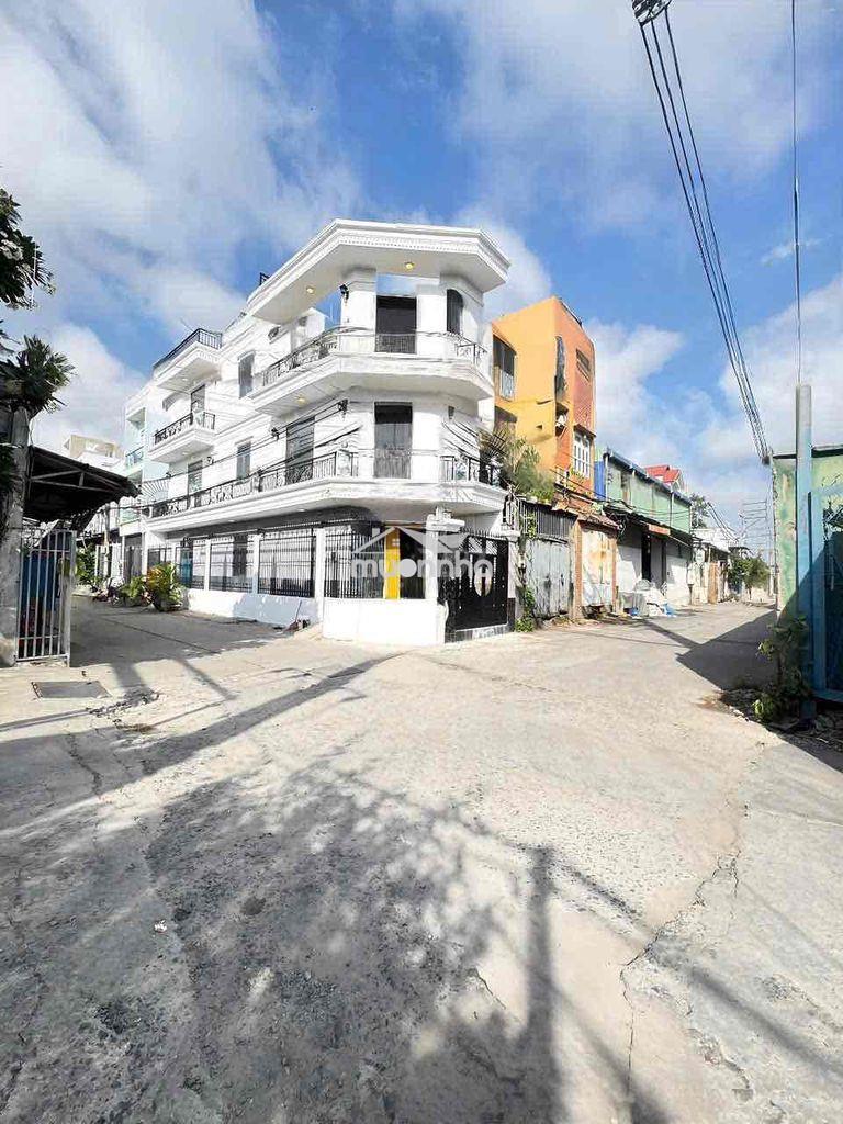 Căn góc 4.4 x 18 - nhà đẹp 4 tầng - hẻm 8m thông - ngay mã lò - 2