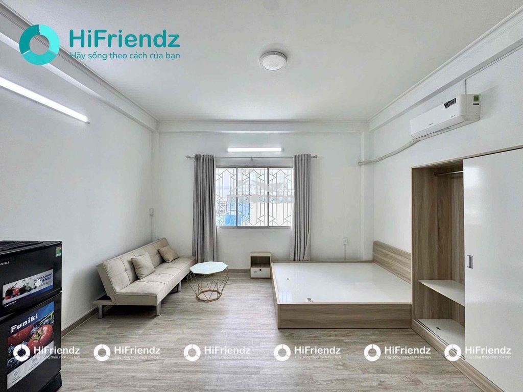 Studio cửa sổ siêu rộng thoáng gần vòng xoay lê đại hành full nội thất - 2