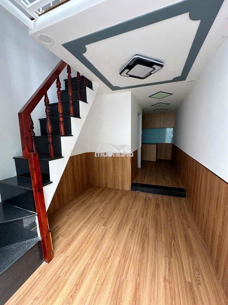 Nhà hẻm 592 nguyễn văn quá, dt 4x7m, nhà đẹp hẻm 3m_ công chứng liền - 2
