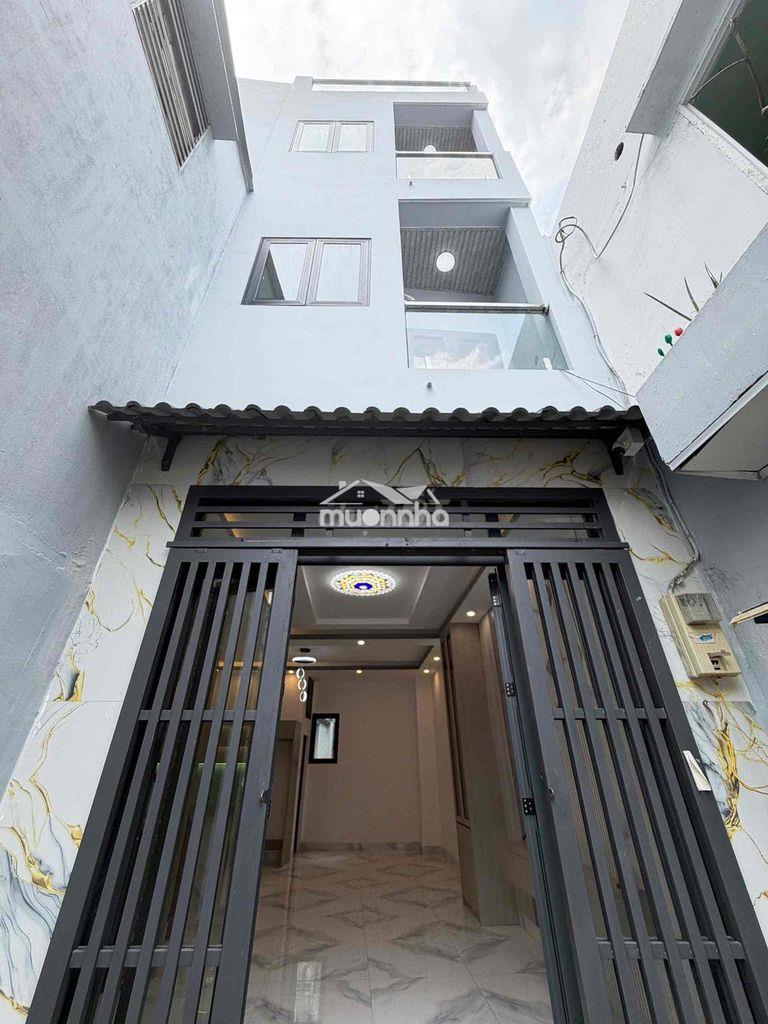 Nhà mới 4 tầng mạc vân p.13 q8