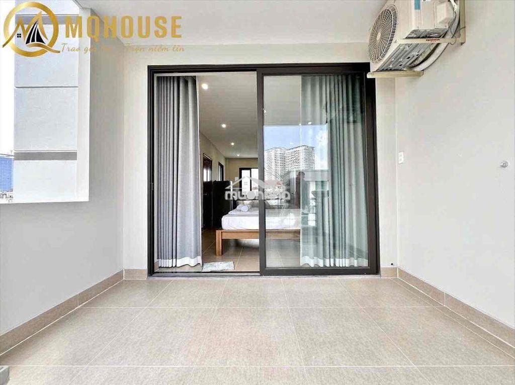 Cho thuê căn hộ mới 100% rộng 50m2 full_nội thất bancol gần quận 3 - 2